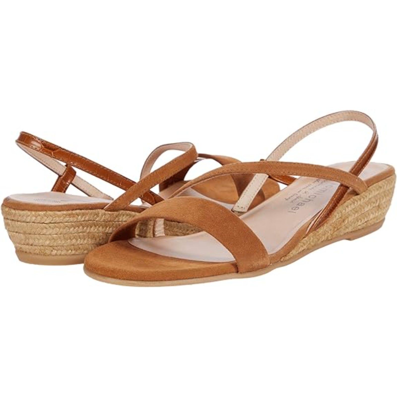 Eric Michael Betsy Women's Closed Toe Espadrille (Tan Nub, Eu 40/ Us 9)